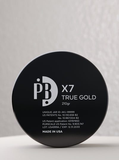 Pürblack Shilajit Live Resin X7 with True Gold 555 PPM, 210 grams