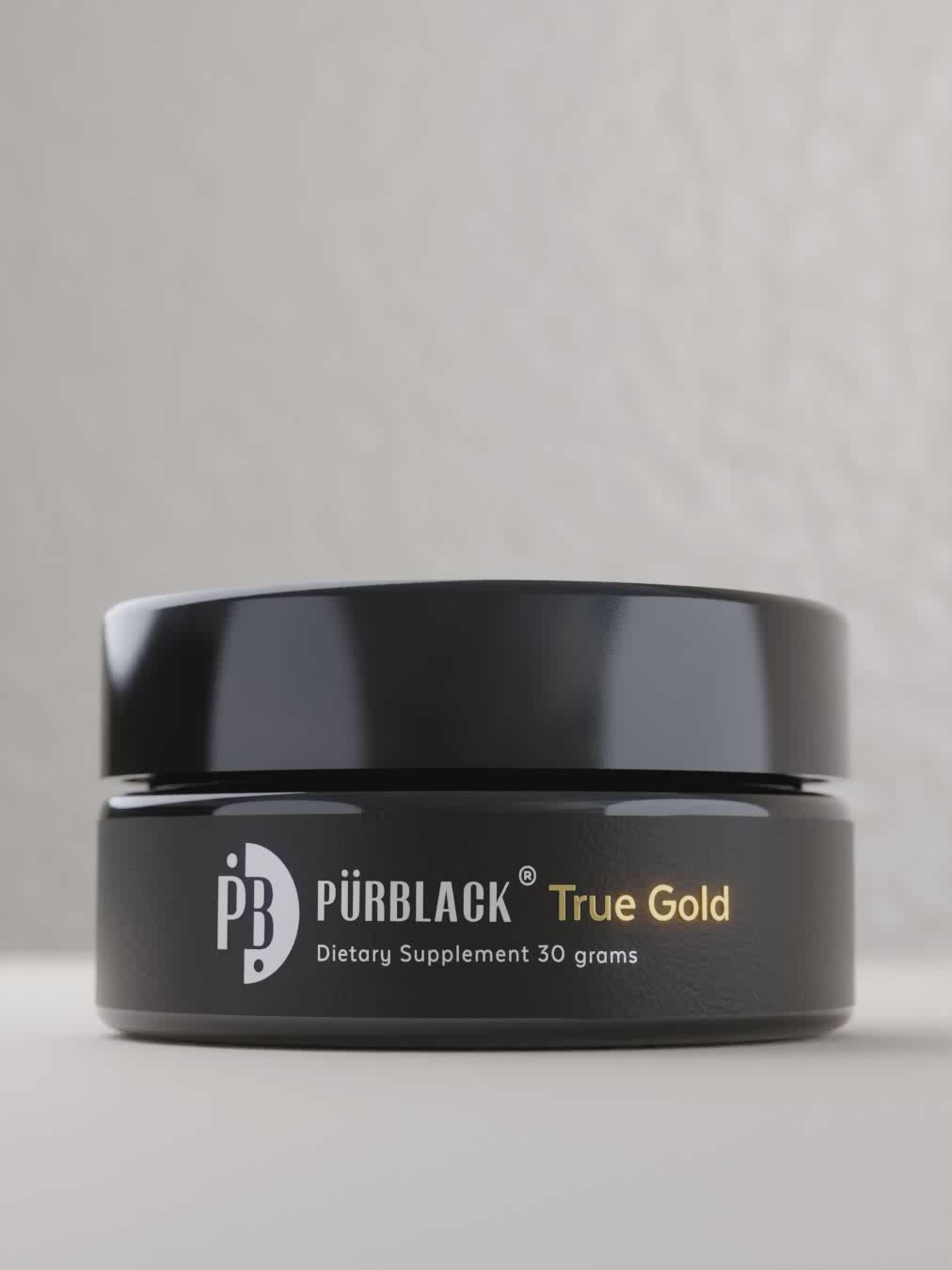 Pürblack Shilajit Live Resin with True Gold 555 PPM, 30 grams